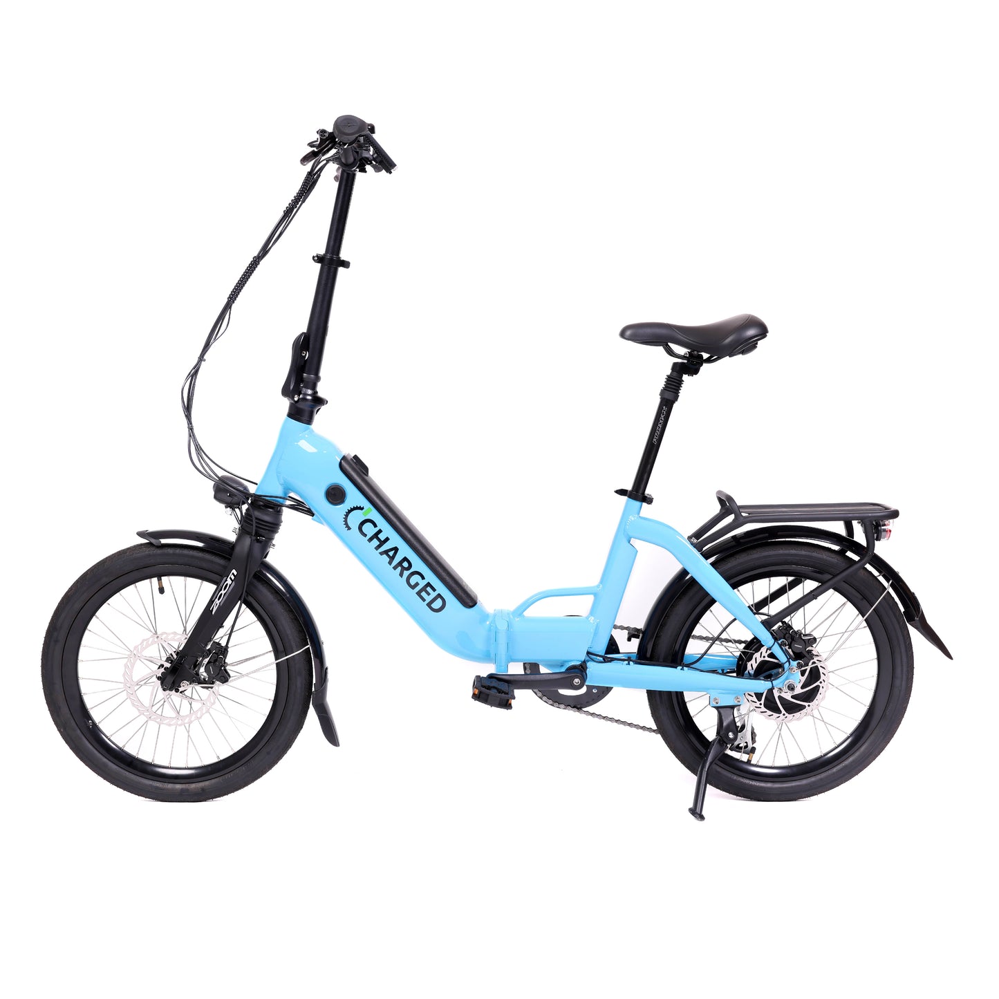Charged F-1 Hub Adventure Folding Electric Bike