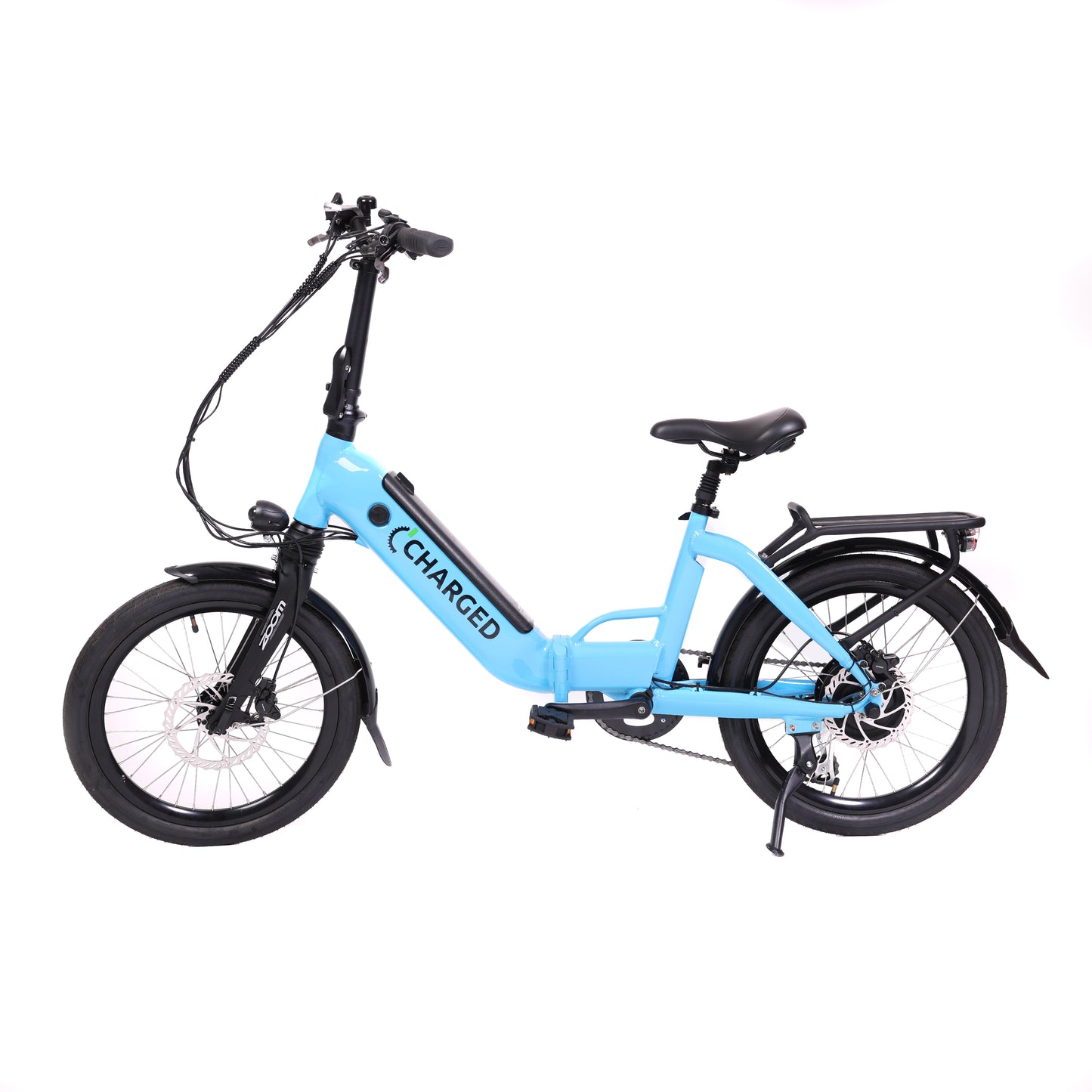 Charged F-1 Hub Adventure Folding Electric Bike