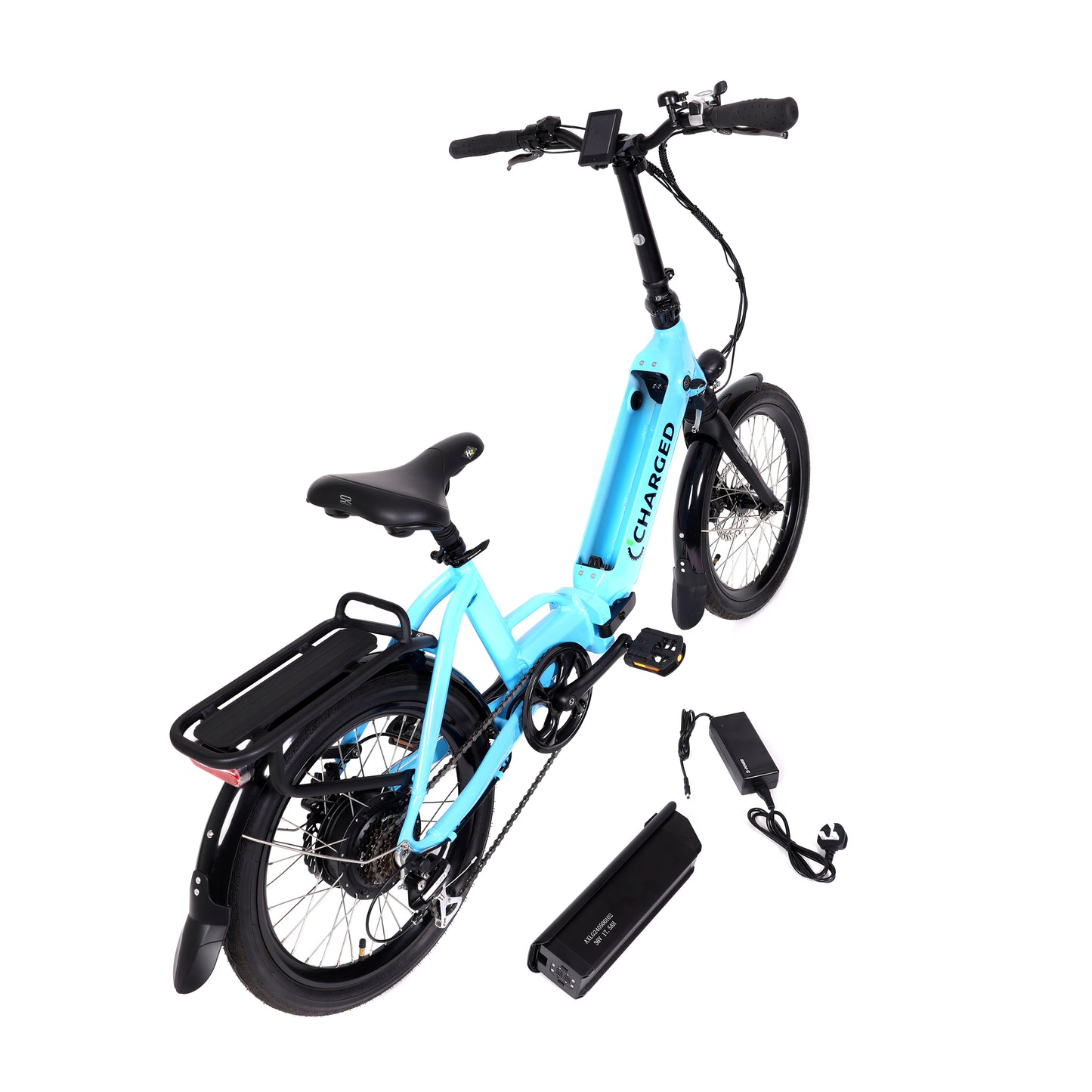 Charged F-1 Hub Adventure Folding Electric Bike