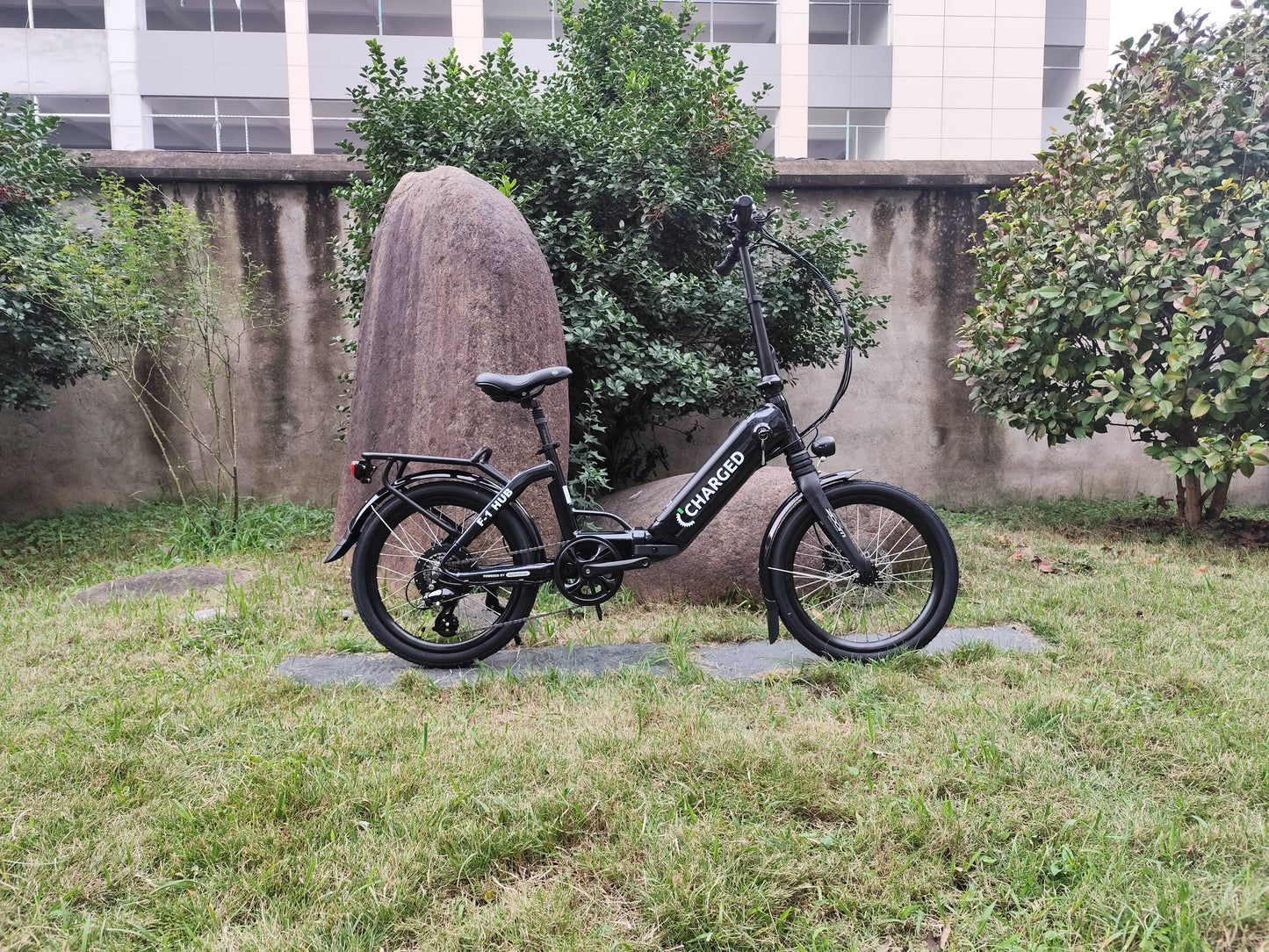 Charged F-1 Hub Adventure Folding Electric Bike