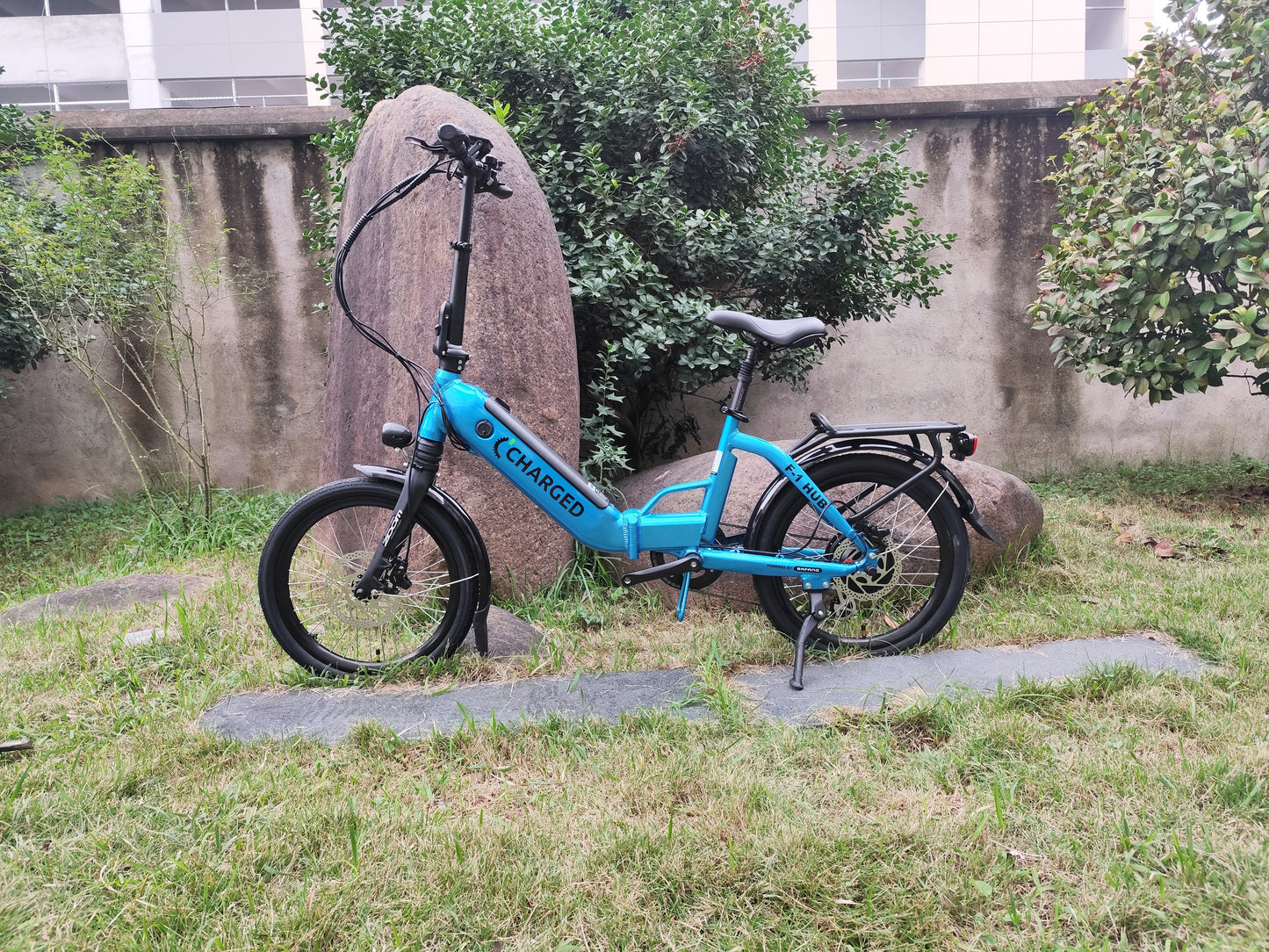 Charged F-1 Hub Adventure Folding Electric Bike