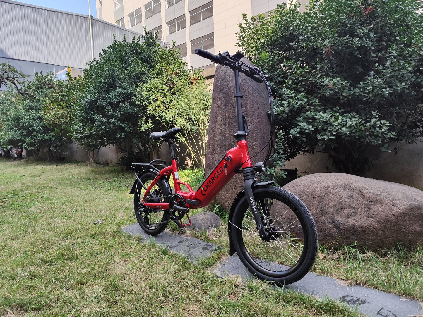 Charged F-1 Hub Adventure Folding Electric Bike