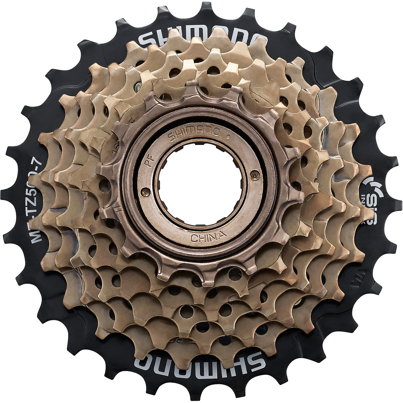 Shimano Tourney MF-TZ500 7-speed multiple freewheel, 14-28 tooth