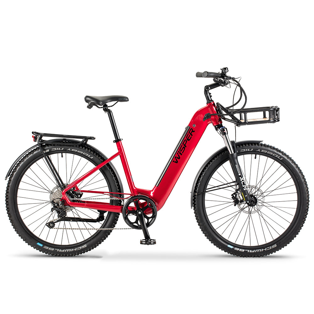 Wisper Wayfarer H7 Hub Drive Step Thru - charged-ebikes