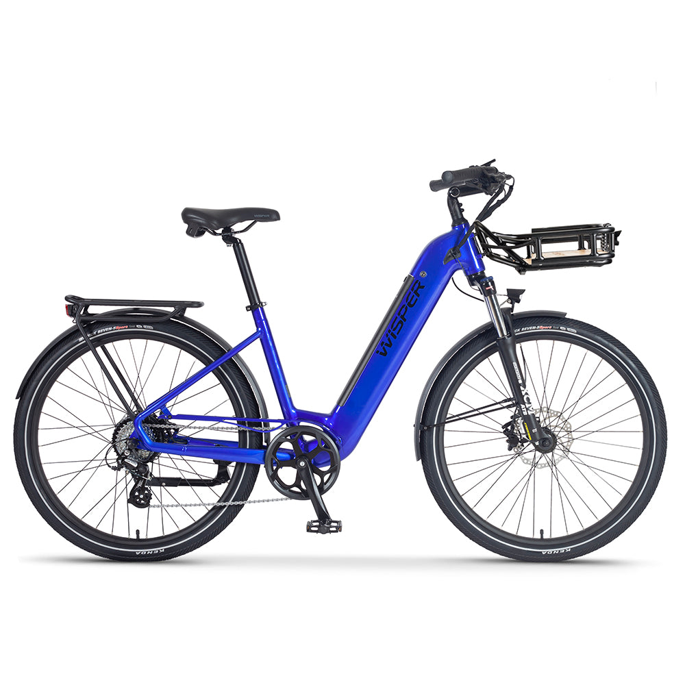 Wisper Wayfarer H7 Hub Drive Step Thru - charged-ebikes