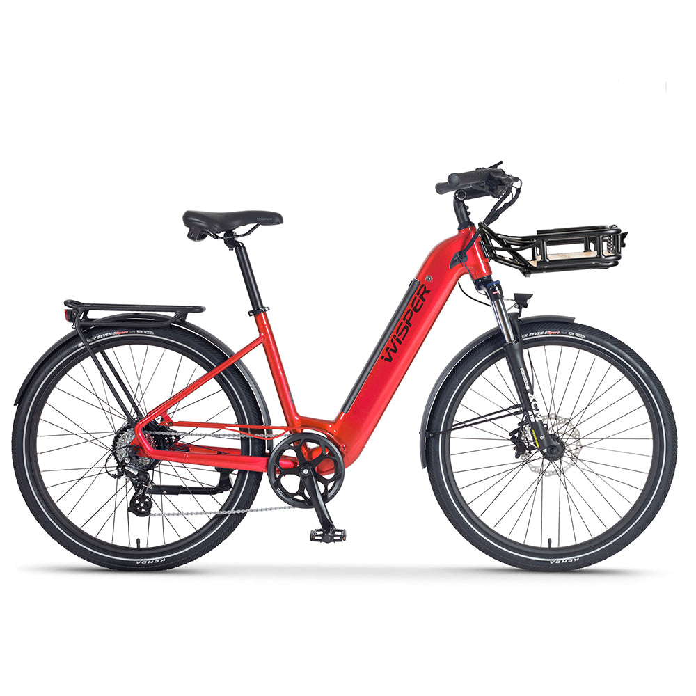 Wisper Wayfarer H7 Hub Drive Step Thru - charged-ebikes