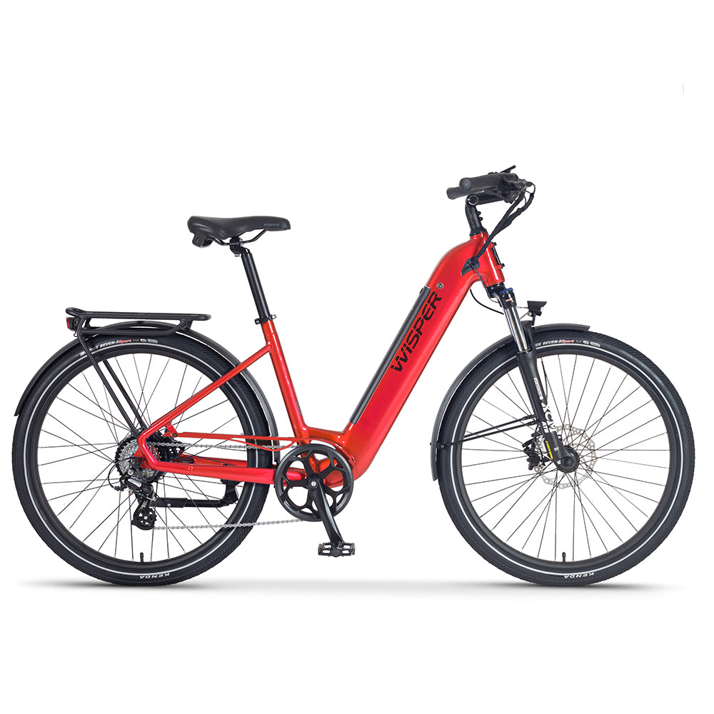 Wisper Wayfarer H7 Hub Drive Step Thru - charged-ebikes