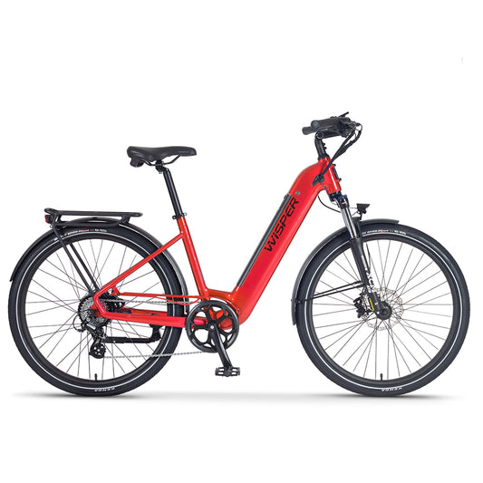 Wisper Wayfarer H7 Hub Drive Step Thru - charged-ebikes