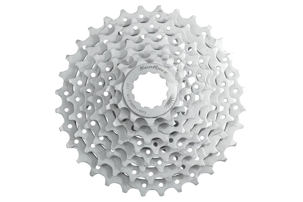 Sunrace Satin Finish 7 Speed Cassettes - charged-ebikes