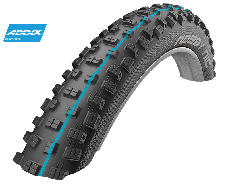 Schwalbe NOBBY NIC ADDIX APEX SPEEDGRIP BLACK - charged-ebikes