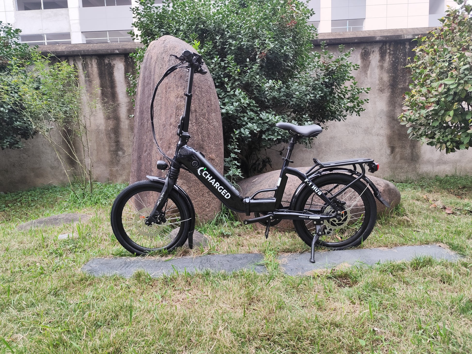 Charged F-1 Hub Adventure Folding Electric Bike