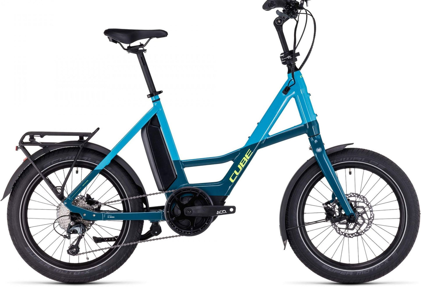 CUBE COMPACT SPORT HYBRID 500 BLUE/LIME