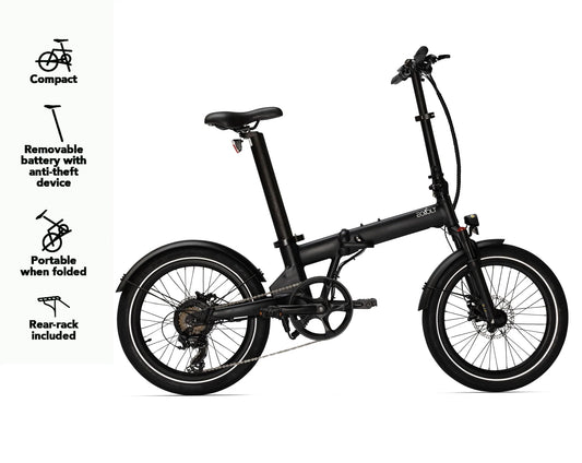 Eovolt Afternoon 20" Folding Electric Bike - charged-ebikes