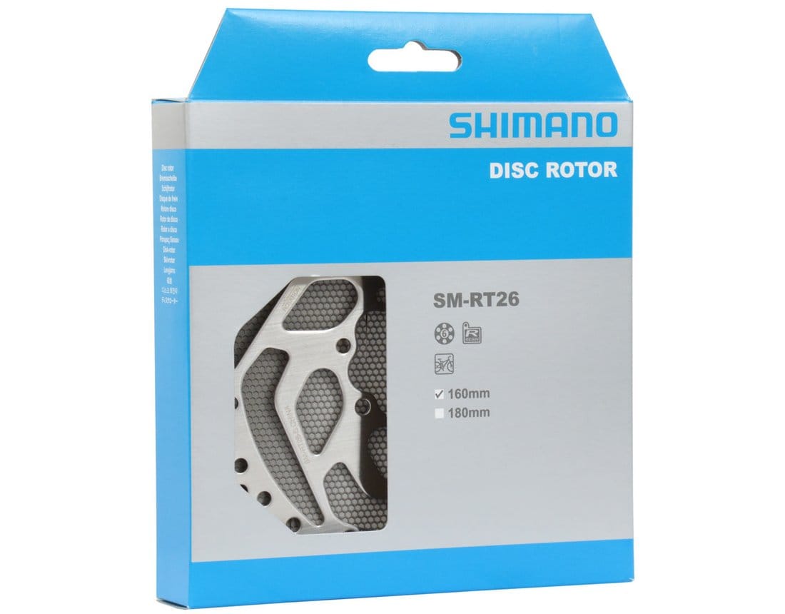Shimano SM-RT26 6 bolt disc rotor for resin pads