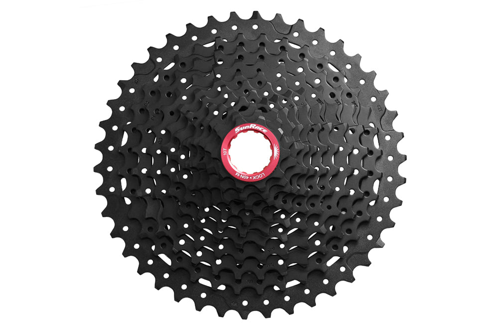 Sunrace CSMX9X 11-SPEED XD-DRIVER CASSETTE BLACK - charged-ebikes