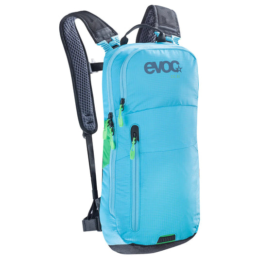 Evoc CC 6L backpack + 2L Bladder - Neon blue - charged-ebikes