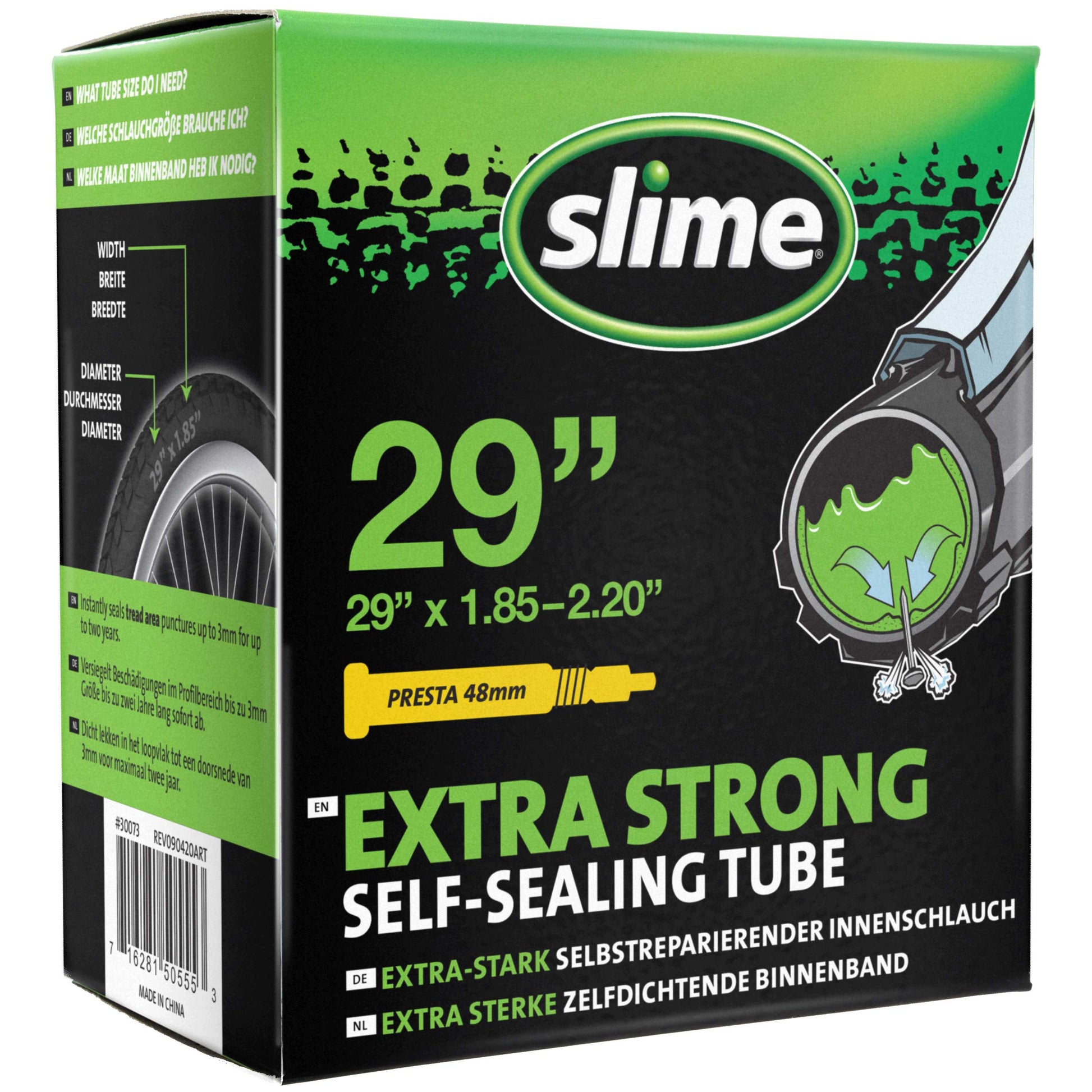 Slime Smart Tube 29x1.85/2.20 PV - charged-ebikes